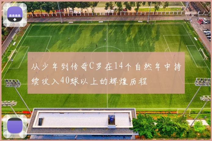 从少年到传奇C罗在14个自然年中持续攻入40球以上的辉煌历程